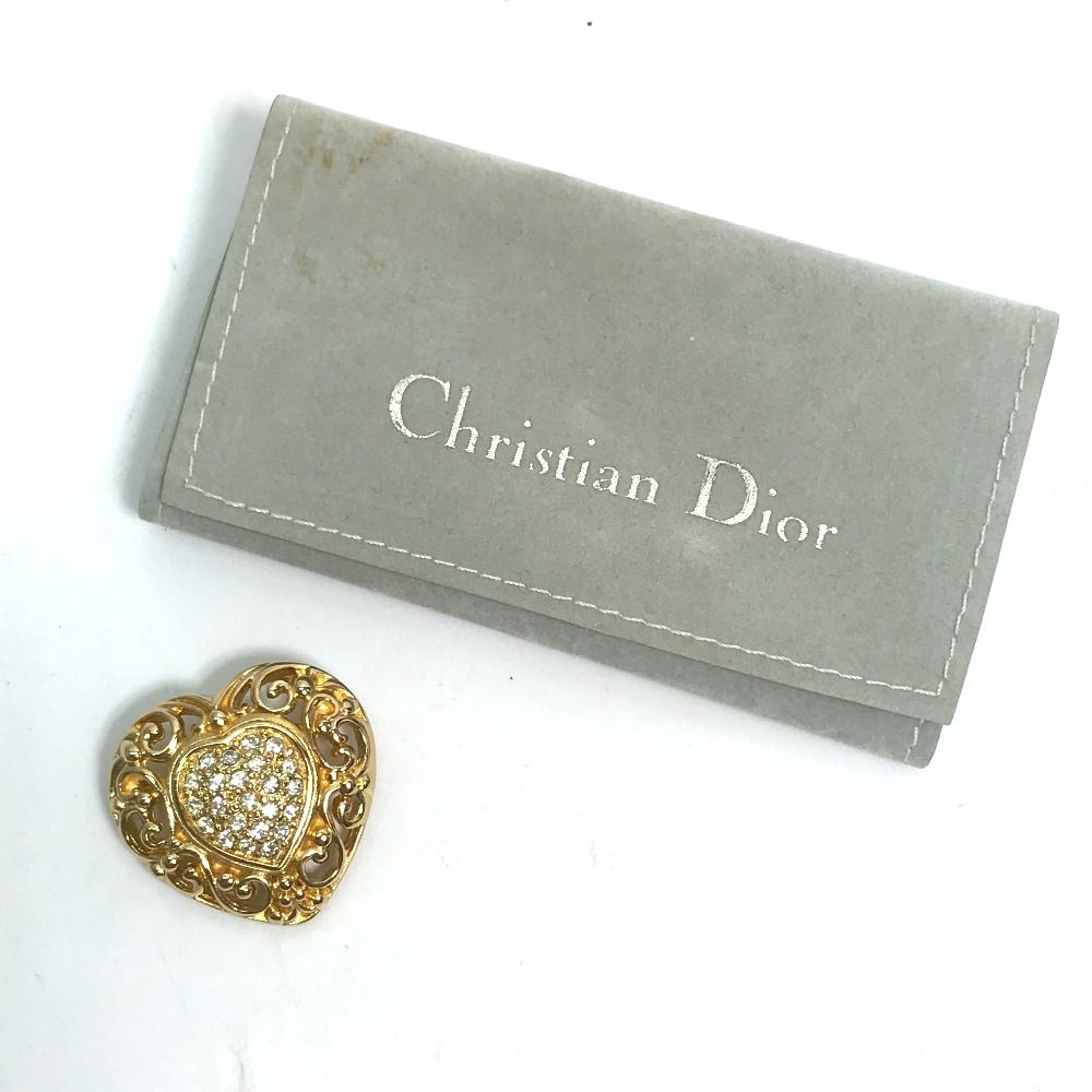 Christian Dior クリスチャン ディオール ラインストーン ブローチ Christian Dior クリスチャンディオール ブローチ ライン