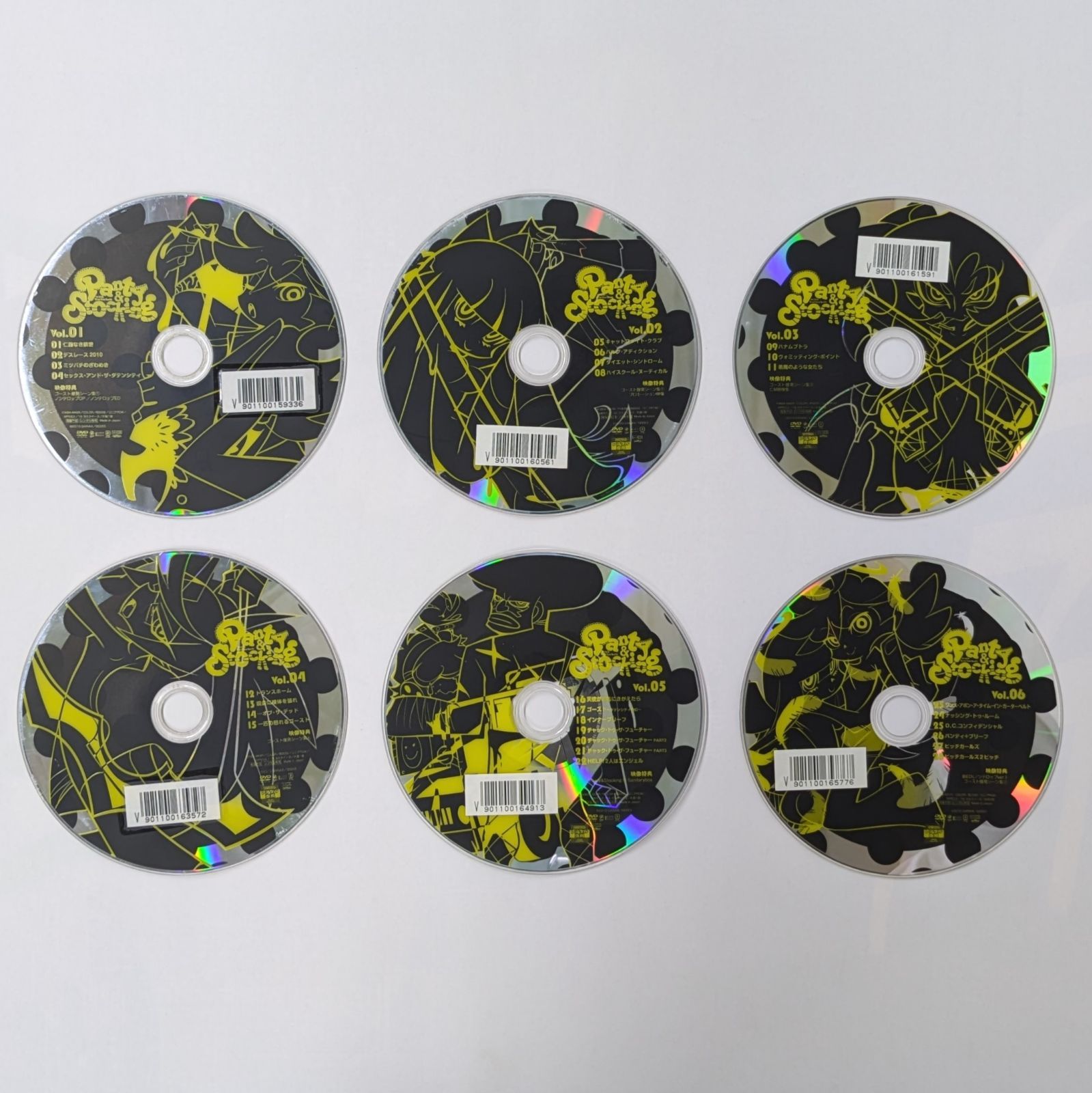 パンティ＆ストッキングwithガーターベルト 全6巻 レンタルDVD