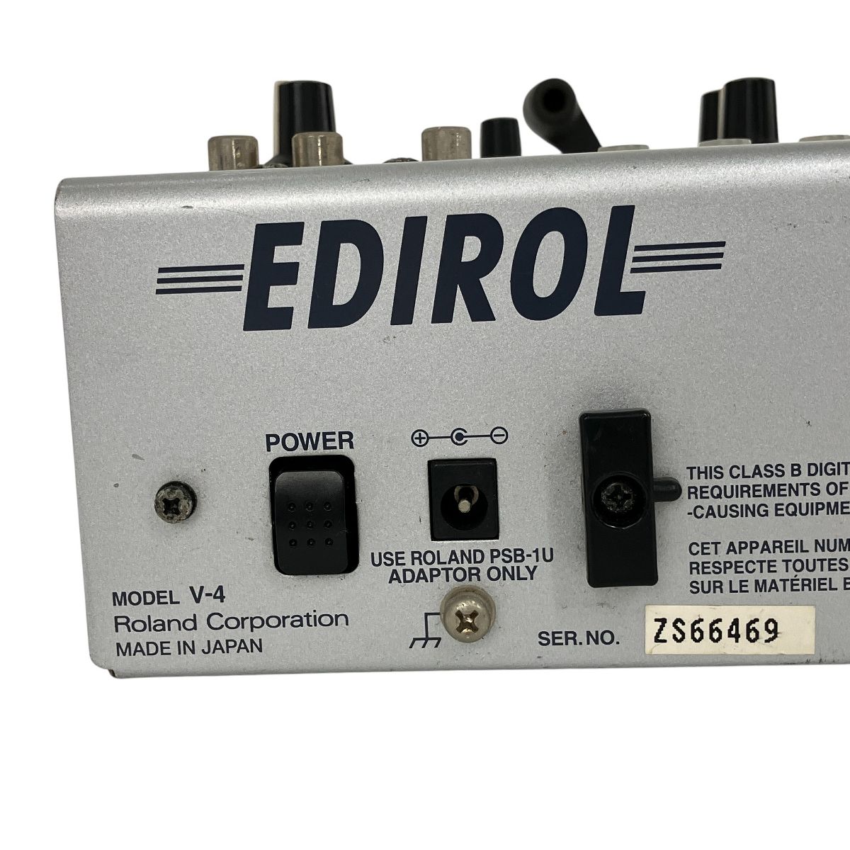 【未使用品】EDIROL V-4 4チャンネルビデオミキサー v4ex1 | 株式会社テックス