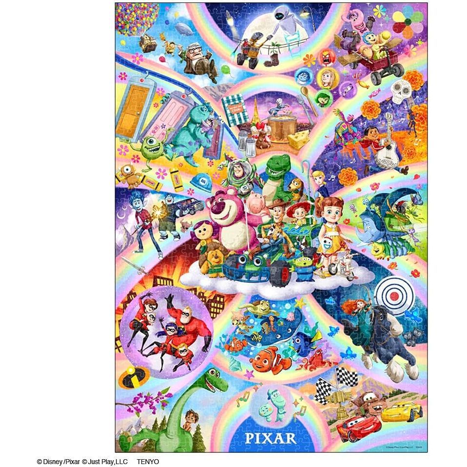 テンヨー ジグソーパズル 1000ピース D-1000-077 ディズニー Popping