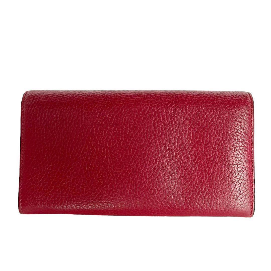 GUCCI グッチ 453164 アニマリエ コンチネンタルウォレット 二