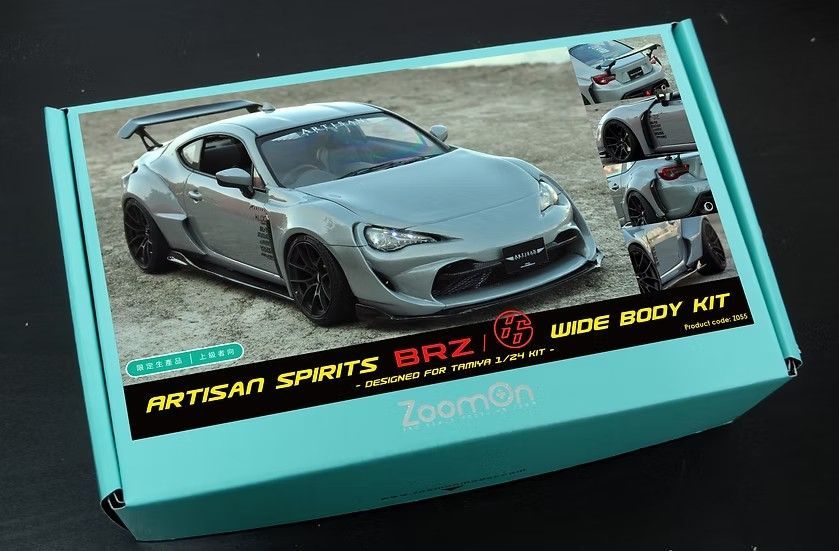 ZoomOn Z055 1|24 アーティシャンスピリッツ BRZ | 86 ワイドボディキット タミヤ用