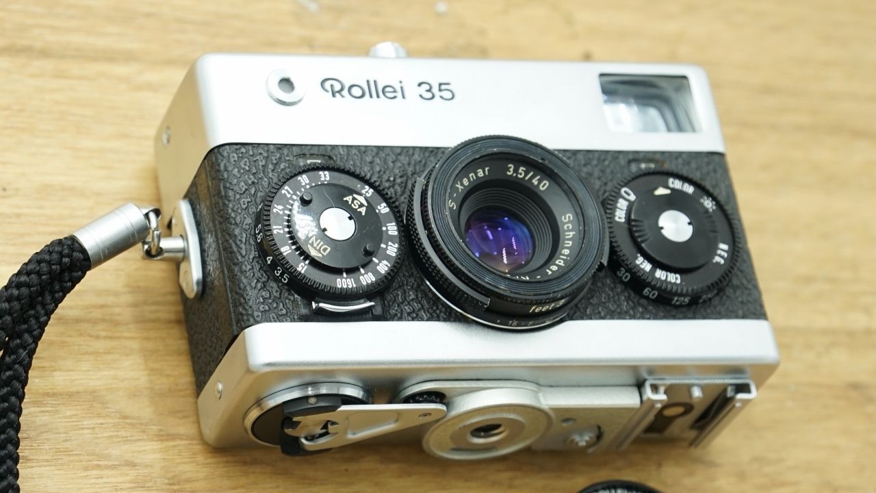 8312 やや訳アリ 希少 S-Xenar Rollei 35 露出計NG - カメラ