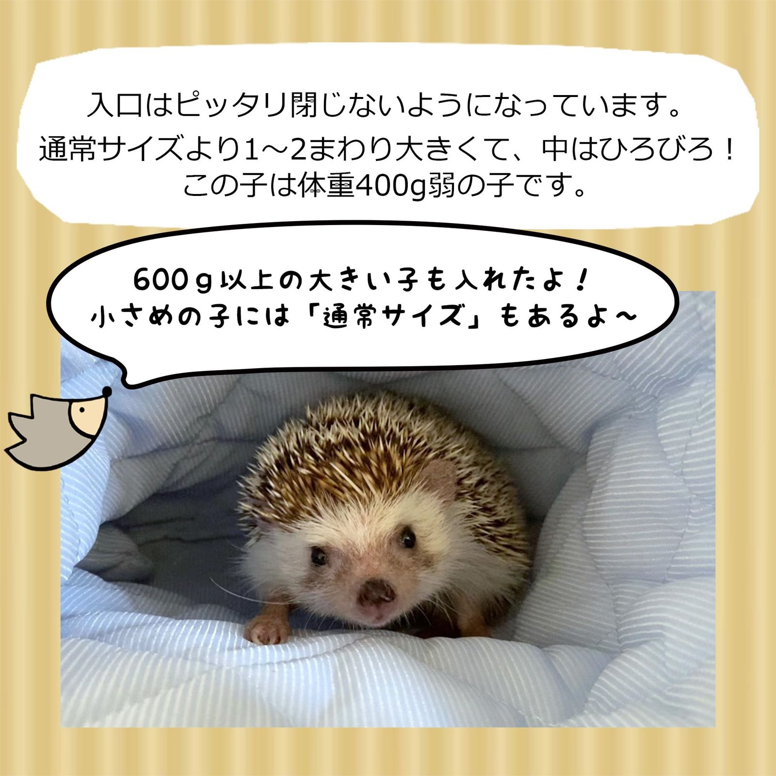 新品 はりねずみんみん共和国 オリジナル寝袋10 ジンベエザメ