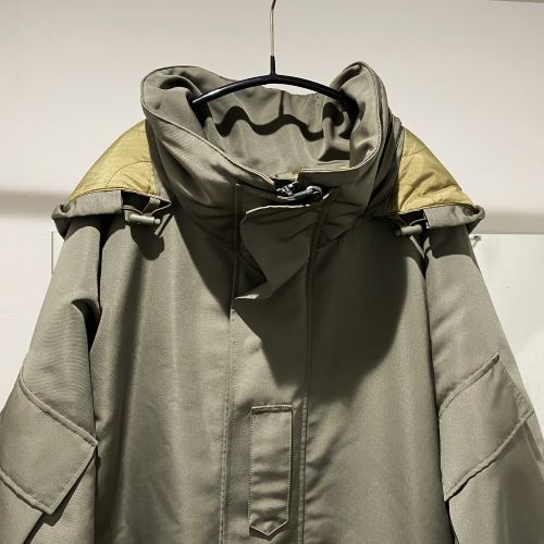 HYKE ハイク 23AW BIOTOP別注 GEN2 ECWCS COAT ミリタリーコート オリーブ カーキ size4【中目黒B09】