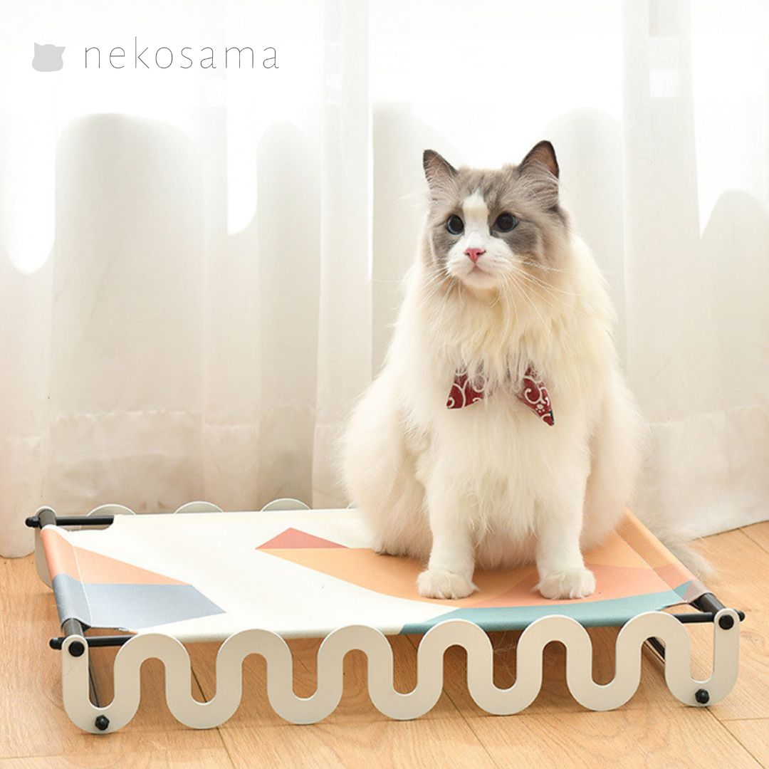 【nekosama】スタイリッシュでモダンな猫ベッド　ソファー　アート　おしゃれ