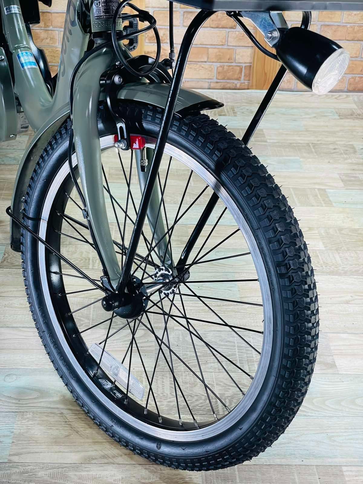 超ハイクラス モデル ギュット クルーム マットオリーブ パナソニック 大容量16AHバッテリー 子供乗せ電動アシスト自転車 超 完成車配送 Gyutto H2809 BRIGHTFACE_UK