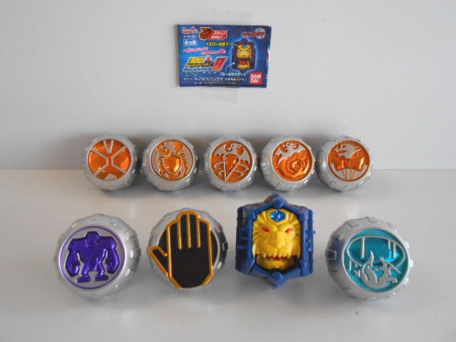 ♯Jee09FG仮面ライダーウィザードリング8人気9種 ガシャポン