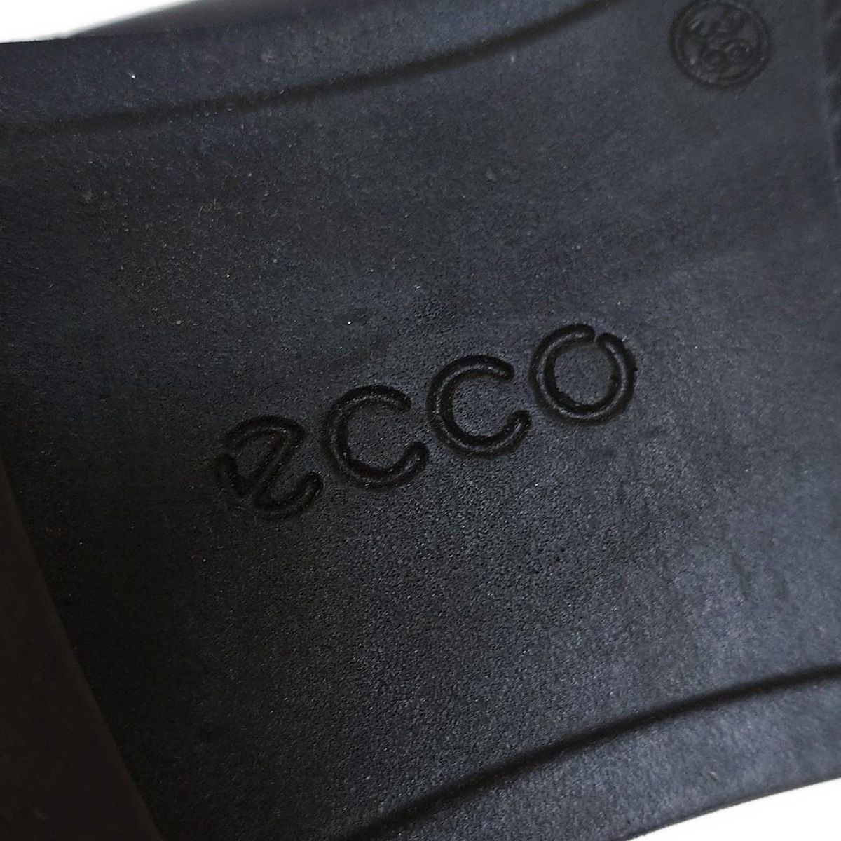 ECCO エコー ショートブーツ 38 EU レディース - 黒 サイドゴア レザー