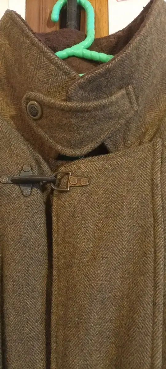 ヘリンボーン ウール ダッフル コート