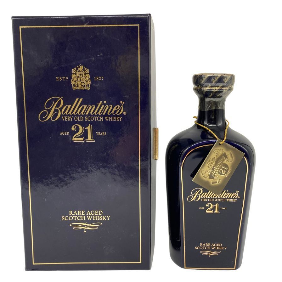 バランタイン 21年 陶器ボトル 700ml 43%O