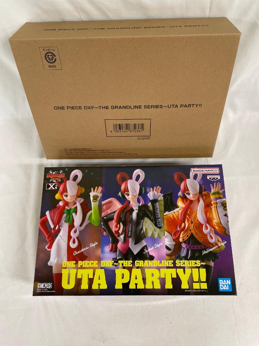 ウタ 3体セット ワンピース FILM RED DXF -THE GRANDLINE SERIES- UTA PARTY!! ONE PIECE DAY
