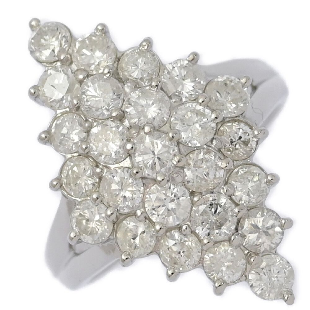 2.06ct|ダイヤモンドモチーフ･ダイヤモンドリング･指輪|Pt900-8.9g|12号| 52|プラチナ 翌日配送可 ♀ S レディース 593908