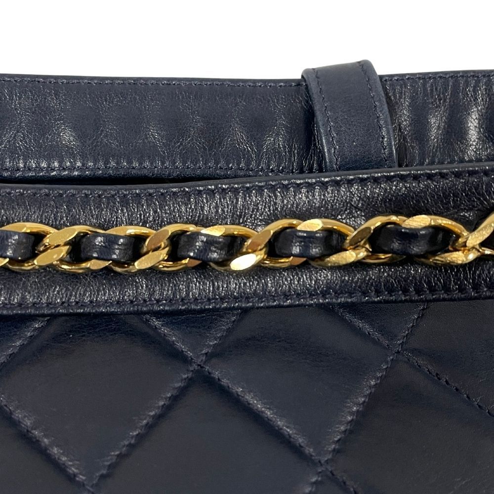 CHANEL シャネル ヴィンテージ品 マトラッセ ウエストバッグ レザー