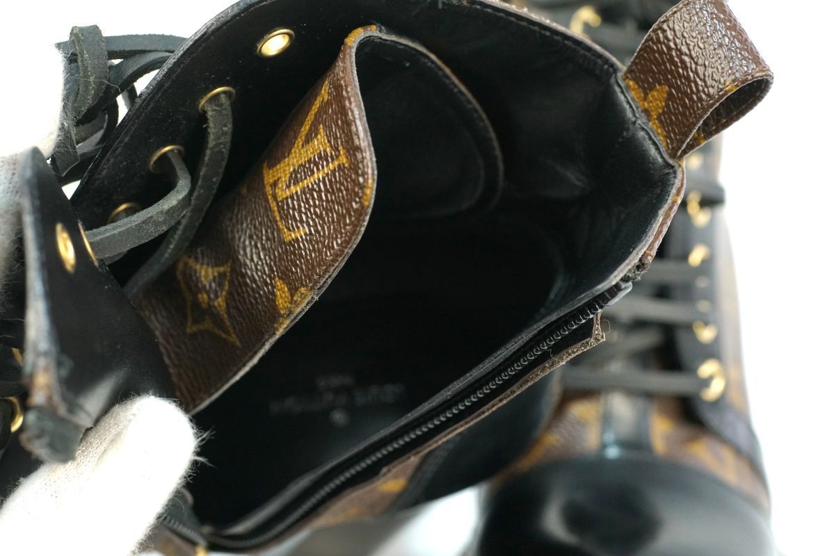 レースアップ サイドジップ