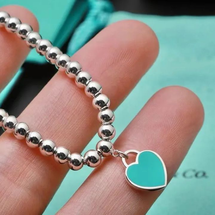 TIFFANY ティファニー リターントゥ ティファニー ハートタグ ブレスレット ボールチェーン - メルカリ