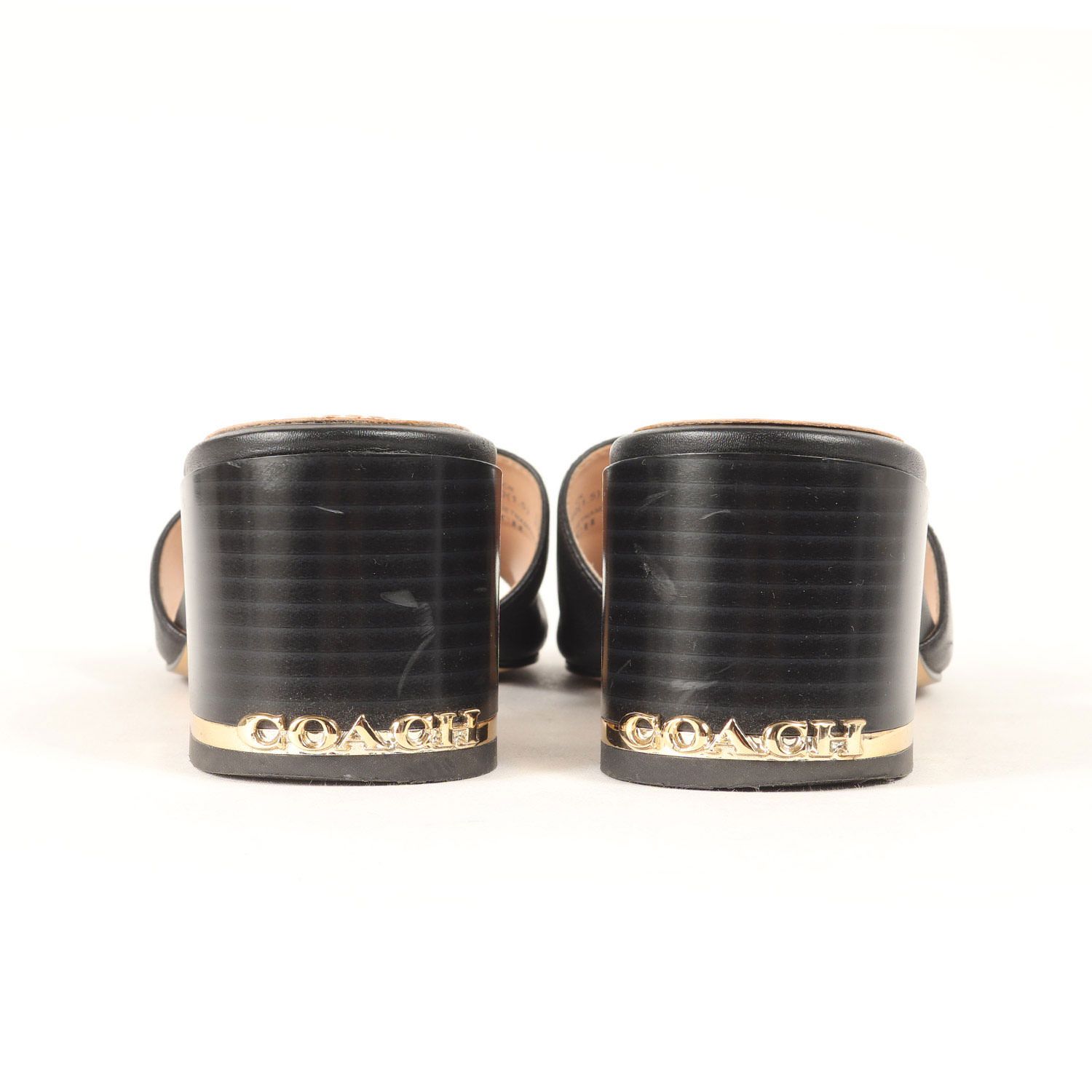 COACH コーチ サンダル サイズ:US7 B(24.0cm) | マギー レザー