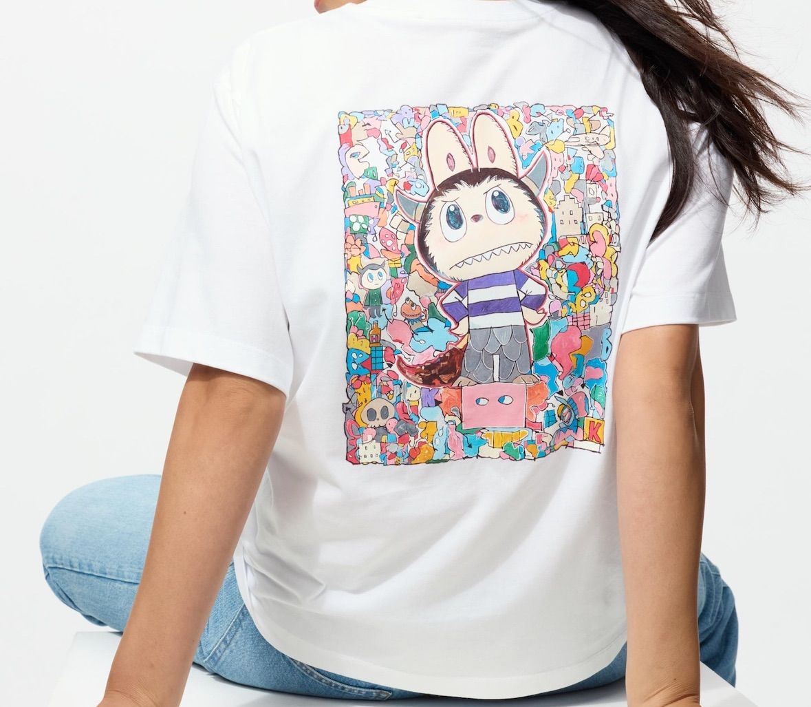 UNIQLO POPMART UT ラブブ ユニクロ UT POP MART 00 WHITE 2XL ラブブ - メルカリ