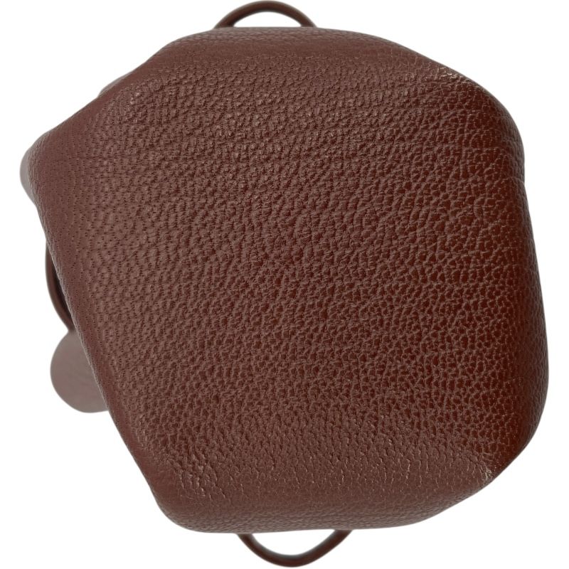 美品 エルメス ヴェスパ ポーチ シェーブル オレンジ ゴールド金具 　Ｘ○刻印 美品 エルメス ヴェスパ ポーチ シェーブル オレンジ ゴールド