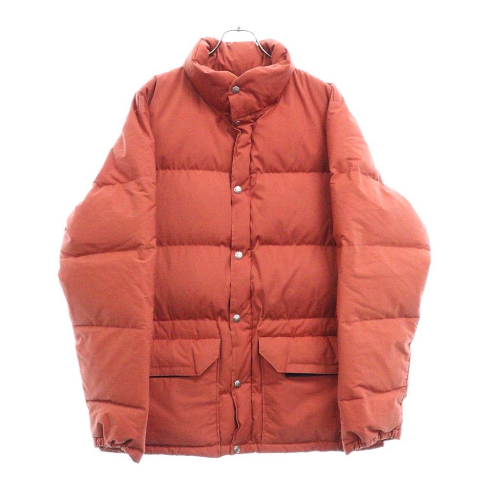 THE NORTH FACE (ザノースフェイス) 茶タグ 復刻 USA製 フロントポケット ダウンジャケット オレンジ ND-1025 - メルカリ