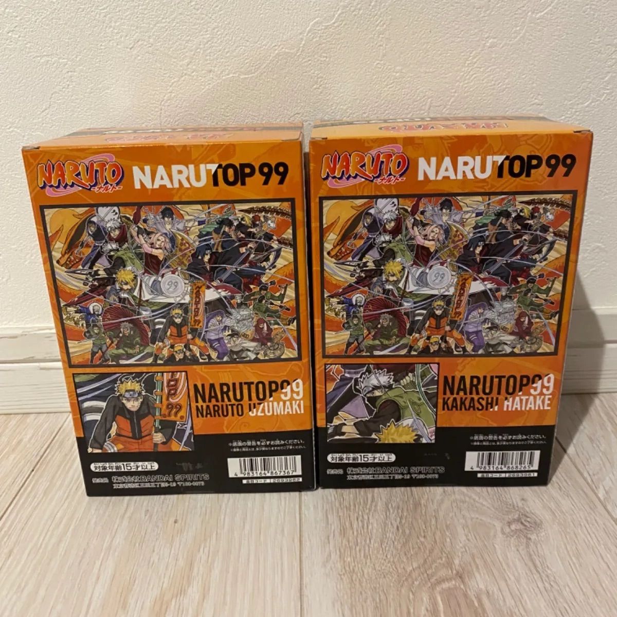 NARUTO ナルトNARUTOP99 うずまきナルト はたけカカシ フィギュア 