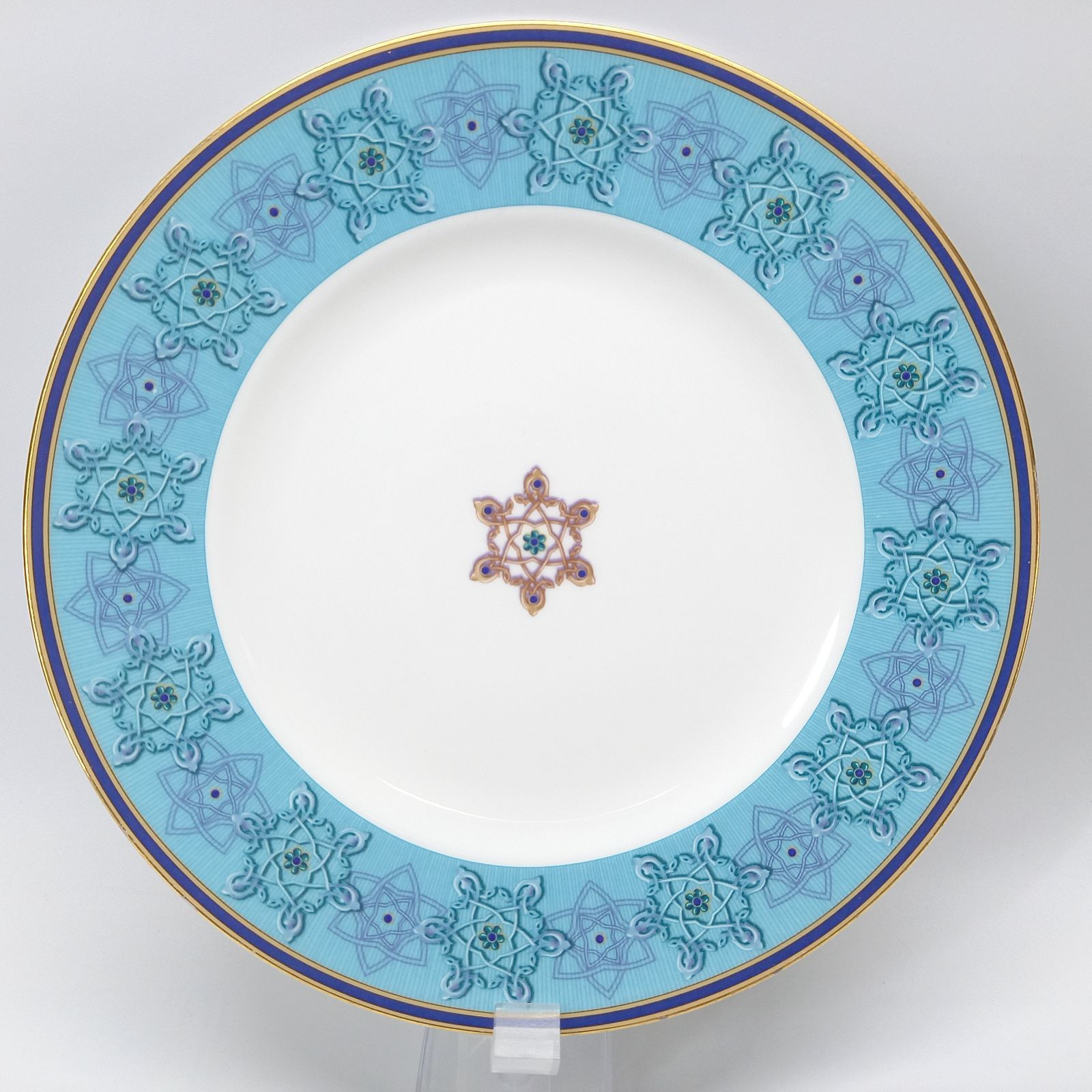 ウェッジウッド　ターコイズジュエル　プレート ウェッジウッド ターコイズジュエル プレート20.5cm 5枚セット - メルカリ