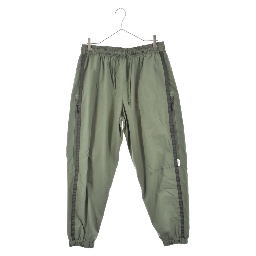 WTAPS (ダブルタップス) 21AW INCOM TROUSERS NYCO WEATHER 212BRDT-PTM03 ナイロントラックパンツ  カーキ - メルカリ