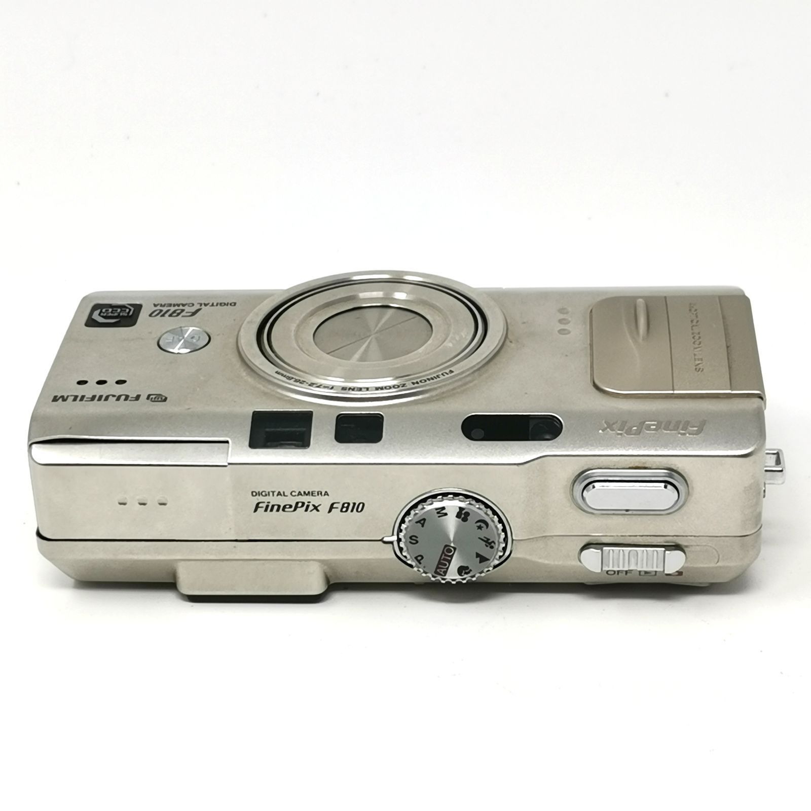 フジフィルム FINEPIX F810 デジカメ デジタルカメラ シルバー 充電器 