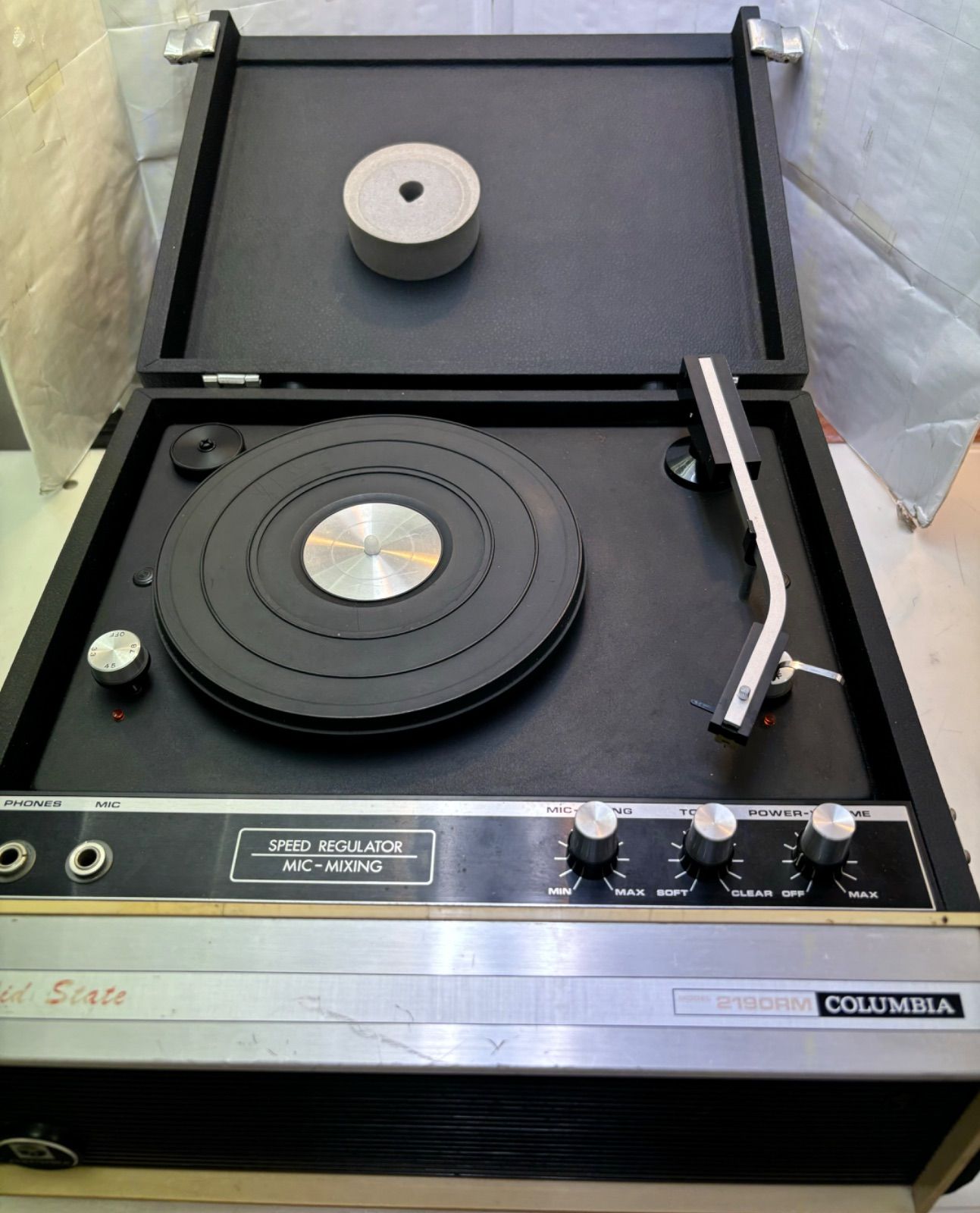 ◇COLUMBIA レコードプレーヤー レトロ 2190RM (IC) - メルカリ