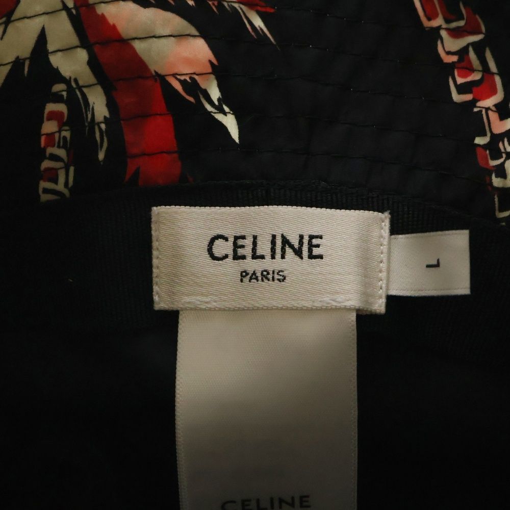CELINE (セリーヌ) ベスト パームツリー ロゴプリント 総柄バケット