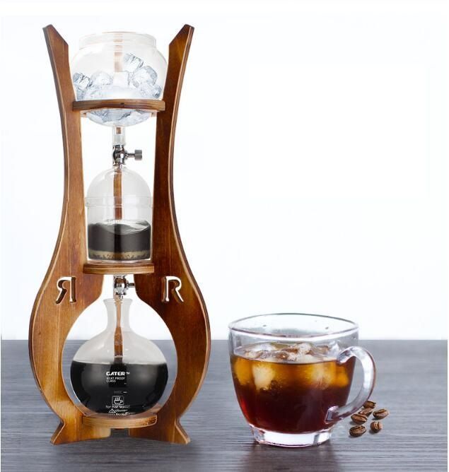 上質水出しコーヒーサーバー ダッチコーヒー コーヒーマシン 家庭用 ガラス アイスコーヒーポット コーヒーメーカー ドリップポット