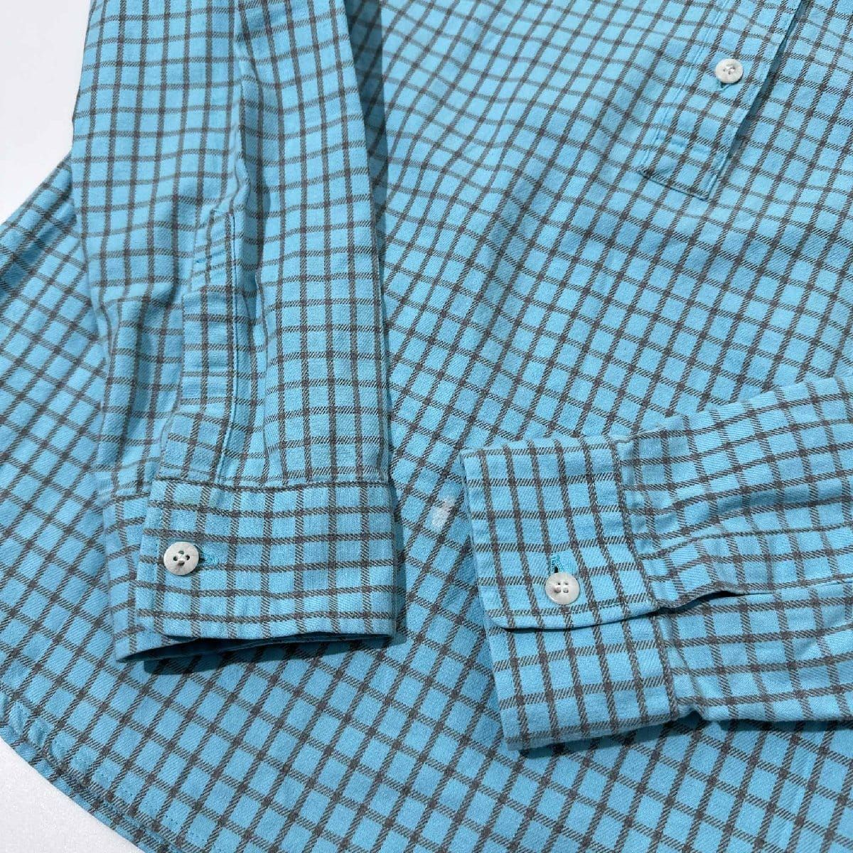 LACOSTE ラコステ チェック柄 長袖 プルオーバー シャツ サイズ
