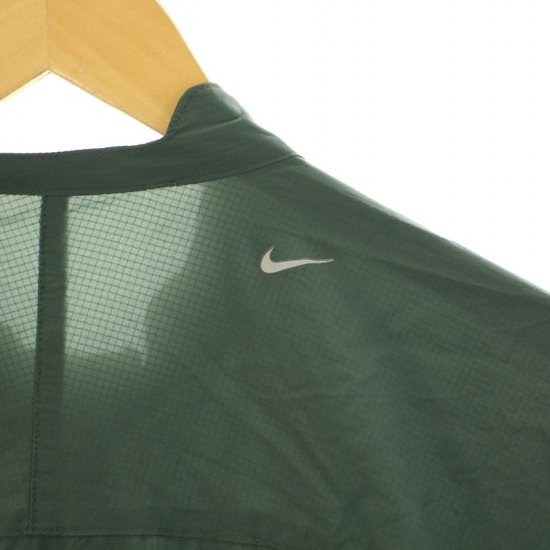 ナイキ NIKE アンダーカバー UNDER COVER 11AW ギャクソウ GYAKUSOU UCライトウェイトジャケット アウター ナイロン  ロゴプリント S 緑 グリーン 458288-331 /YT