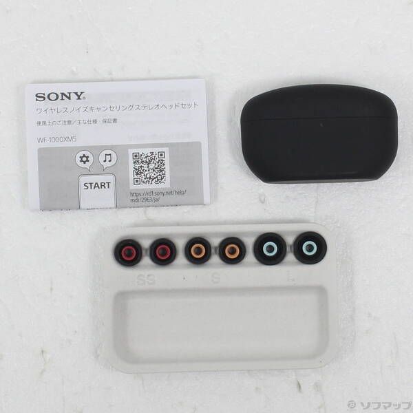  〔 品〕 WF-1000 XM 5 ブラック 262 ワイヤレスイヤホン ワイヤレスイヤホン 骨伝導イヤホン