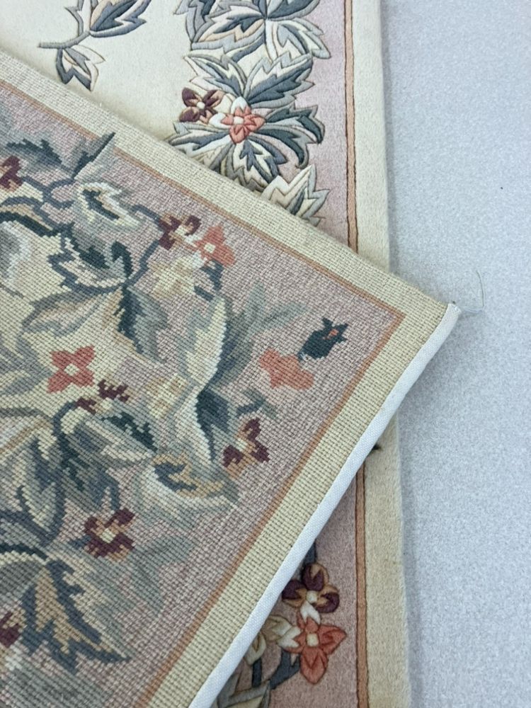 草木染緞通90段90x150