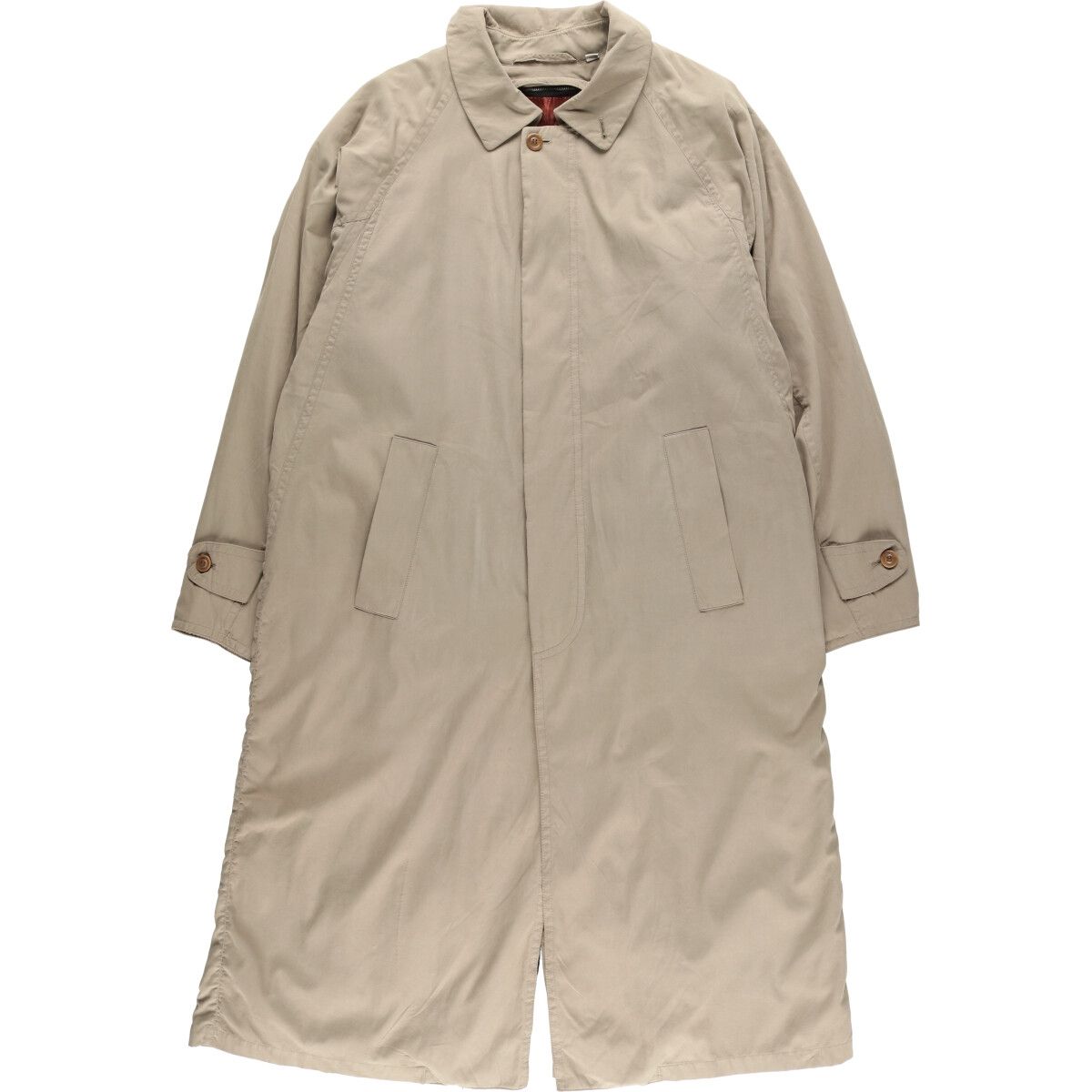 古着 ロンドンフォグ LONDON FOG ステンカラーコート バルマカーンコート メンズXL/eaa423604