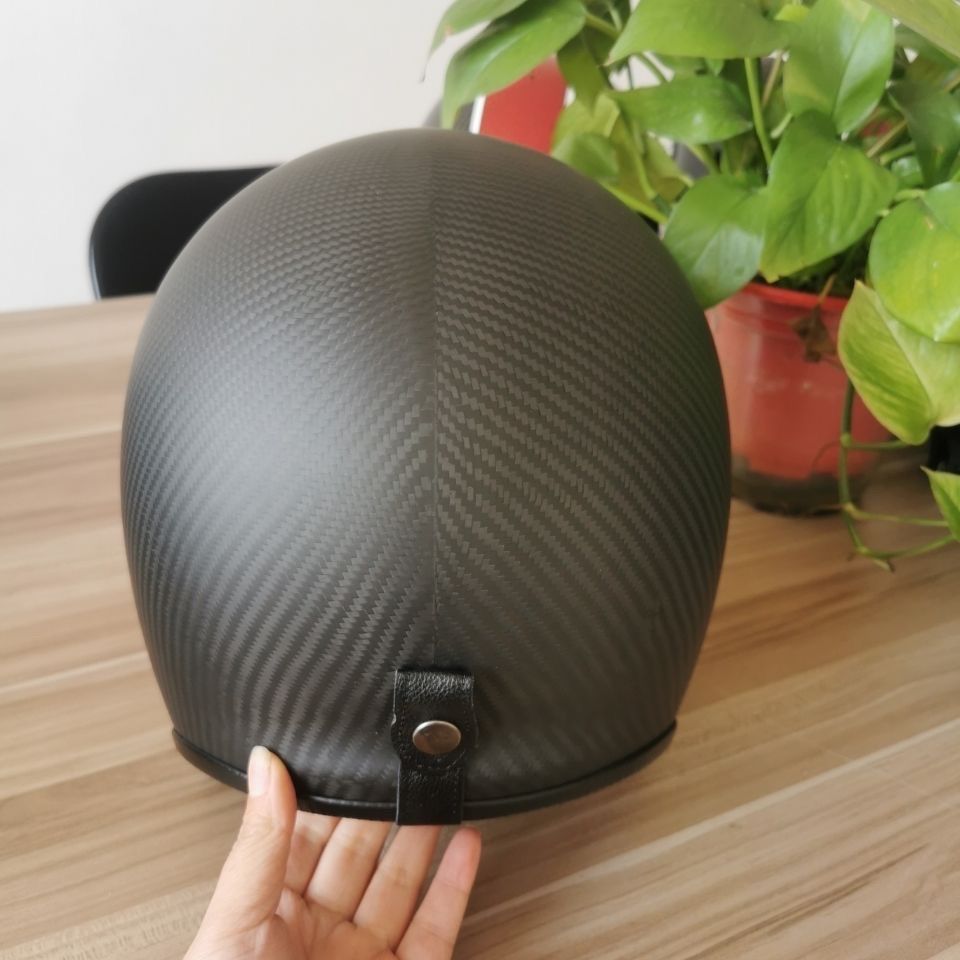 高品質ジェットヘルメットカーボンファイバー製