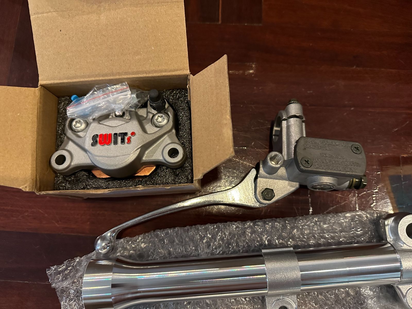 か*割様 ホンダ　スーパーカブフロントディスク化　ＫＩＴ　B－１ ホンダ スーパーカブフロントディスク化 KIT B－1 | アベ