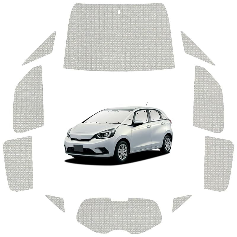 atmys サンシェード クラフト シェード 車 フィット GR1|8 系 カーテン 車中泊 グッズ 対応 09s-c030-sa 1