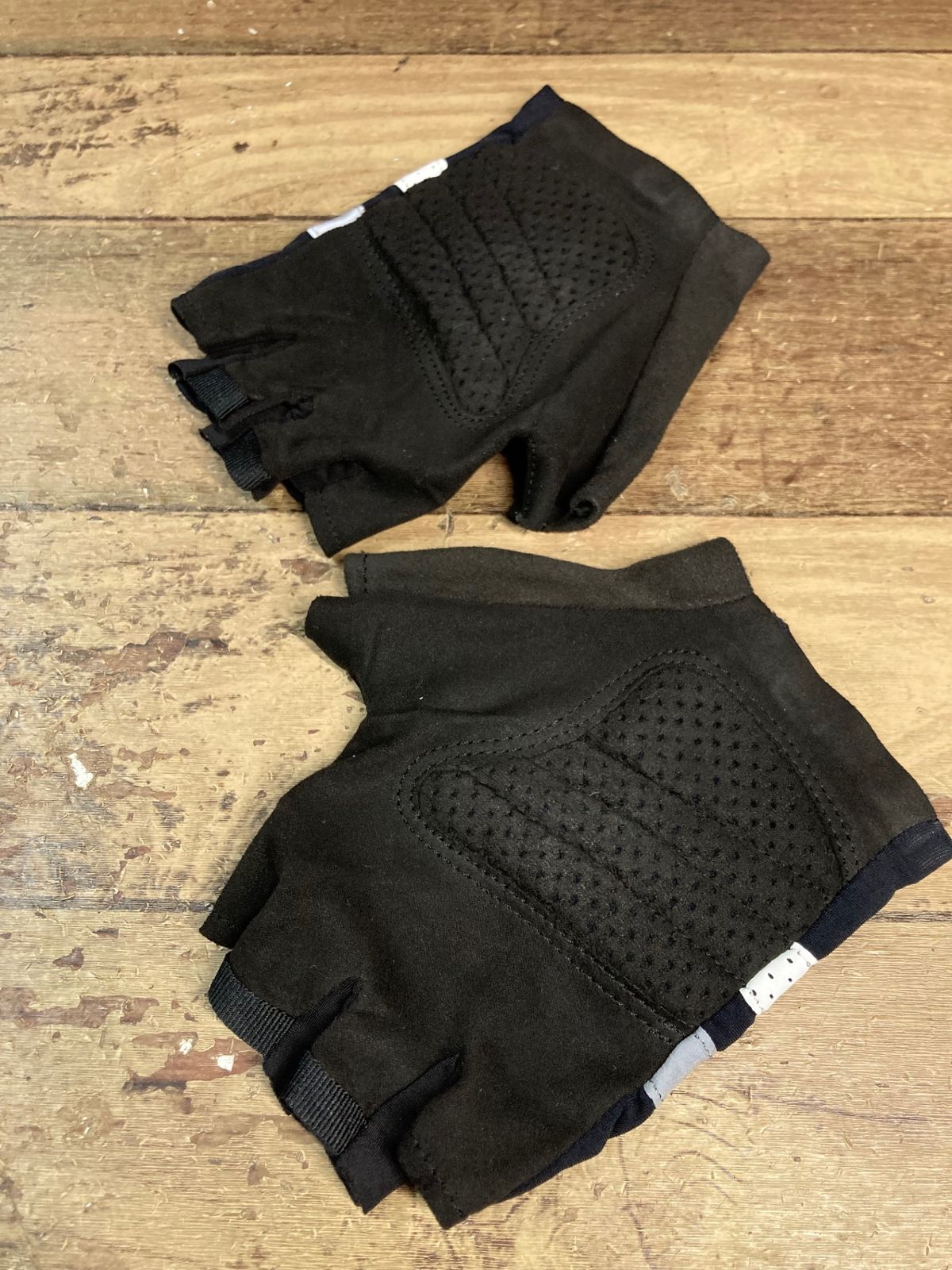 ID192 ラファ Rapha BREVET MITTS 指切りグローブ 黒 S