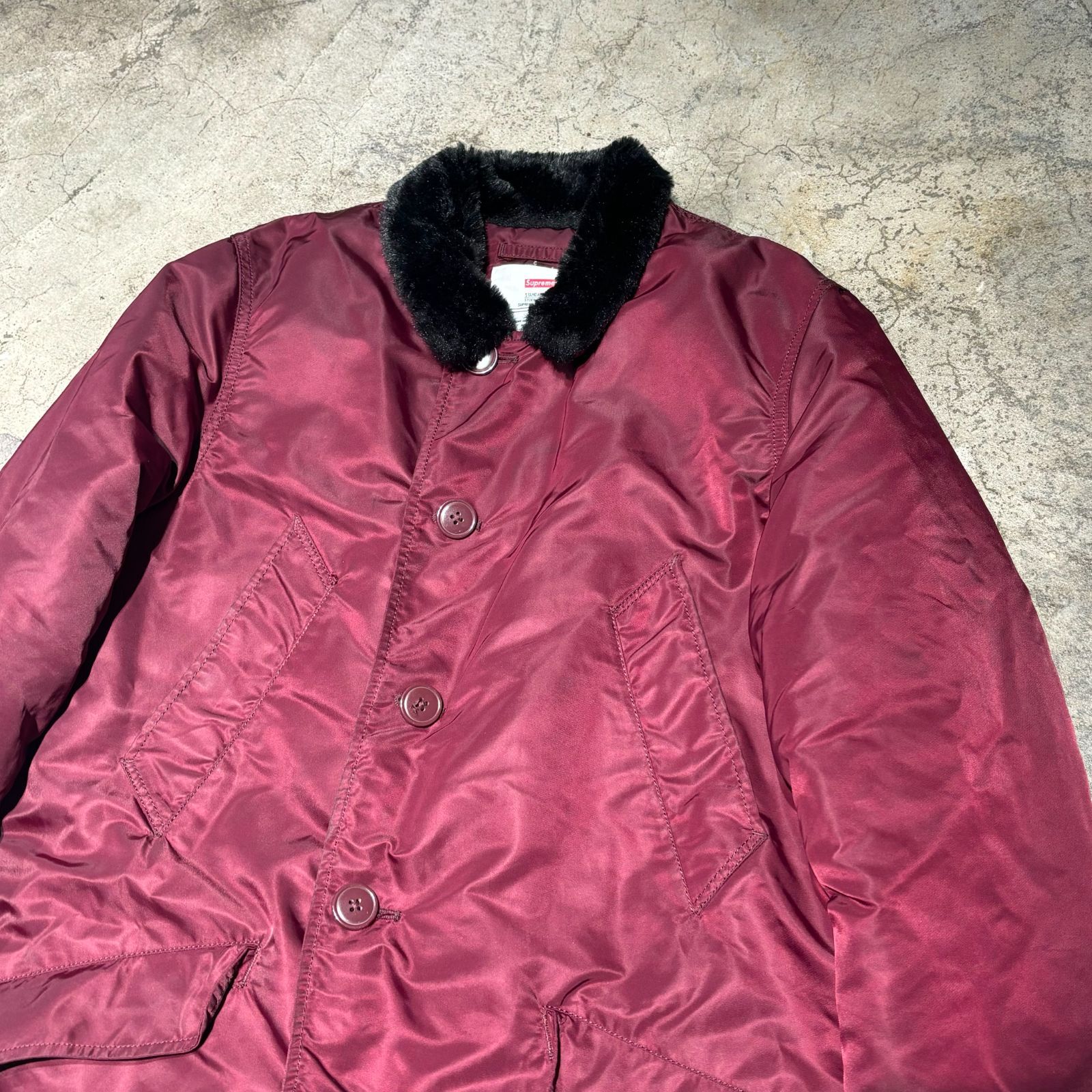 Supreme シュプリーム 13AW Flight satin B-9 parka ジャケット SIZE.M 
