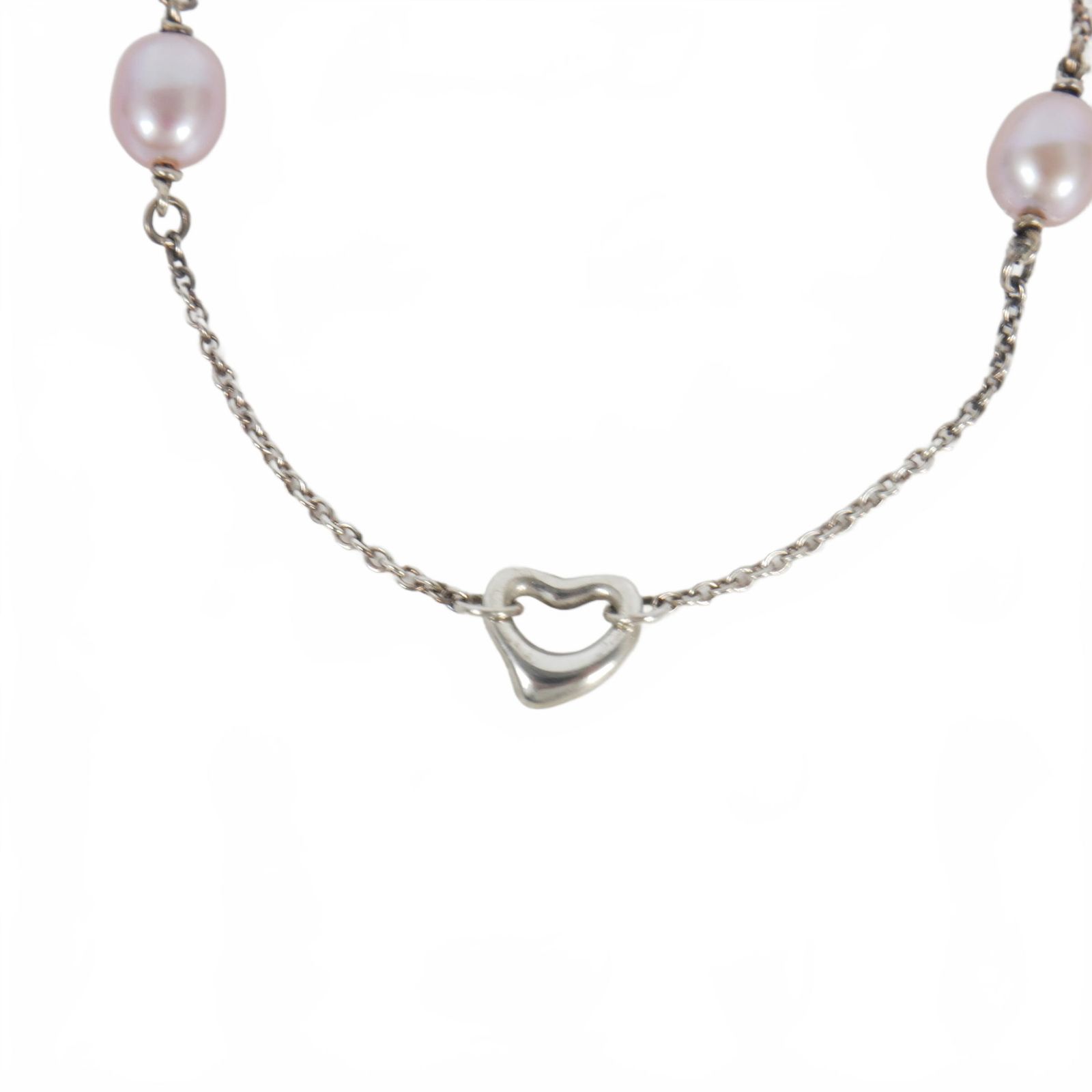 ティファニー TIFFANY & CO. パール バイ ザ ヤード オープン ハート
