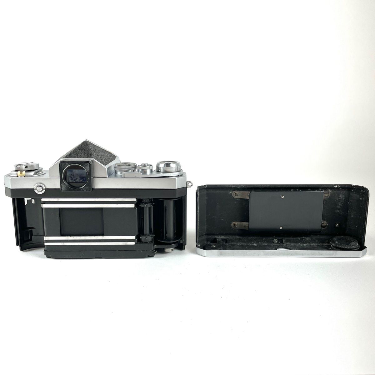 ニコン Nikon F アイレベル シルバー ボディ フィルム マニュアル 