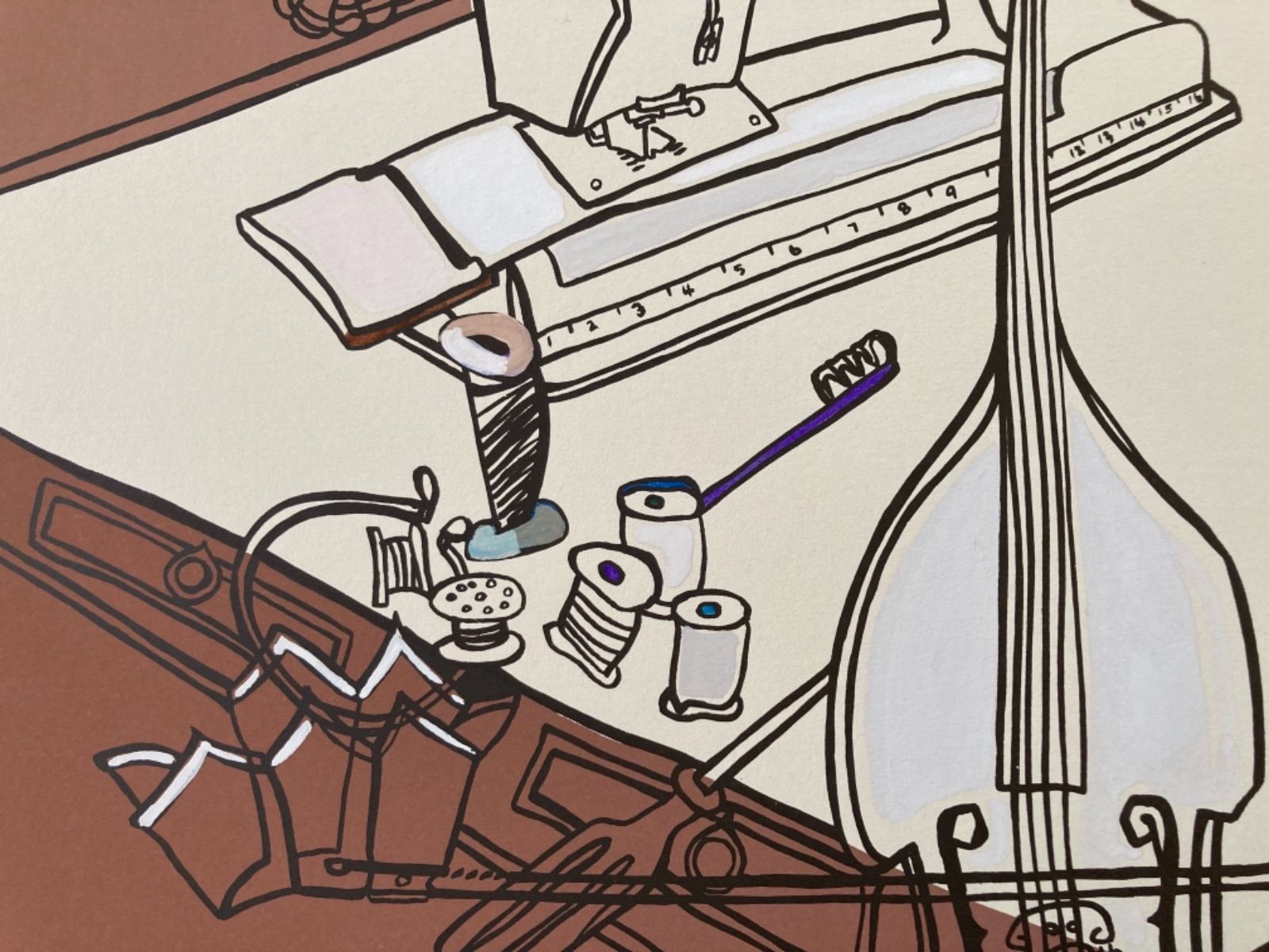 限定15枚 ジニー・キム 版画 貴重シルクスクリーン 絵画 SC16 カナダ