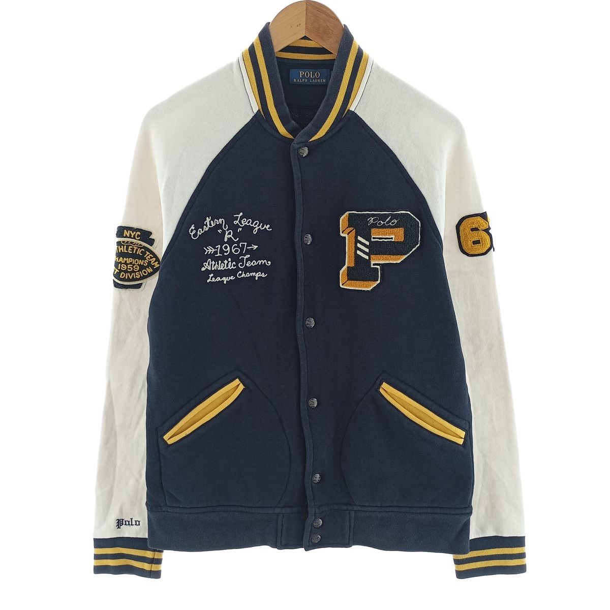 POLORALPHLAUREN】スウェットスタジャンジャケット