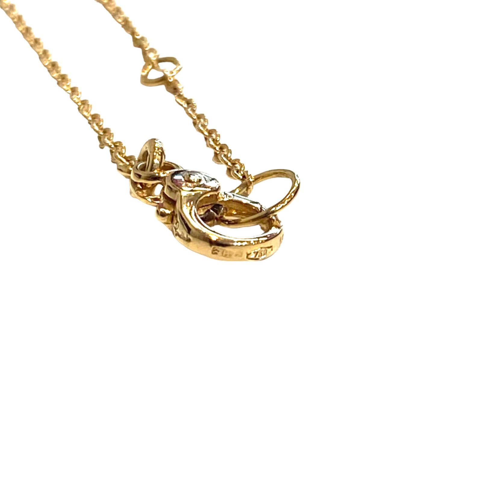 ポメラート　ネックレス　K18 750 ポメラート ネックレス K18 750 ○Pomellato ポメラート750 K18 ローズ