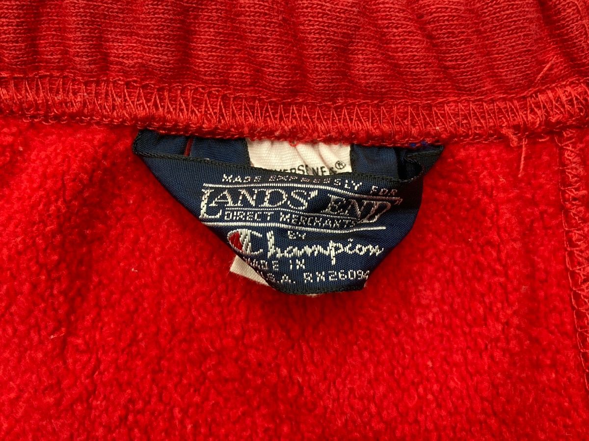 希少カラー 90s champion × land's end スウェットパンツ ☆TU☆【LANDS' END & champion】☆USAビンテージ！ 老舗ランズ
