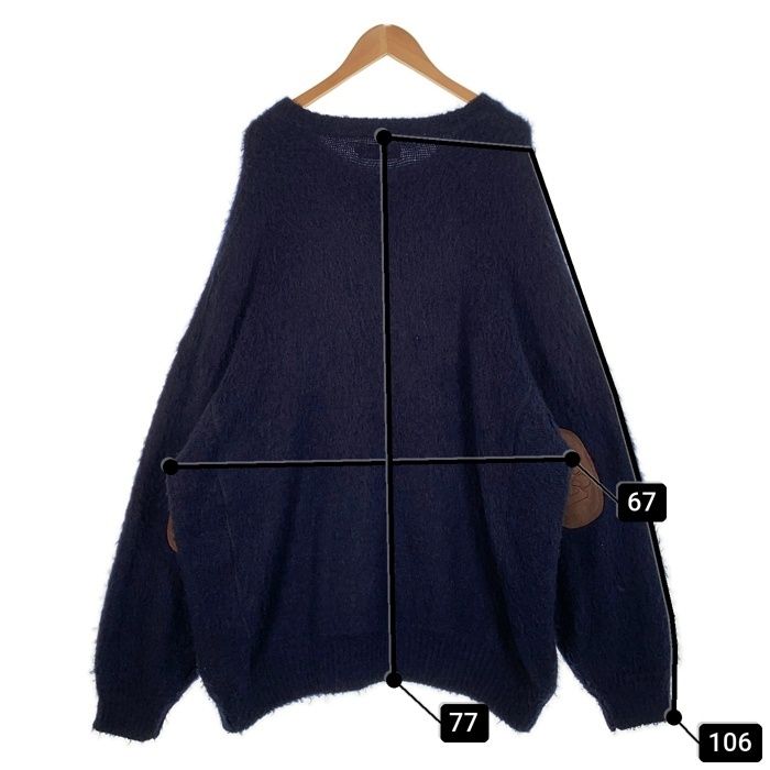 EVISEN SKATEBOARDS エビセンスケートボード ZEN AKU MOHAIR CREW KNIT