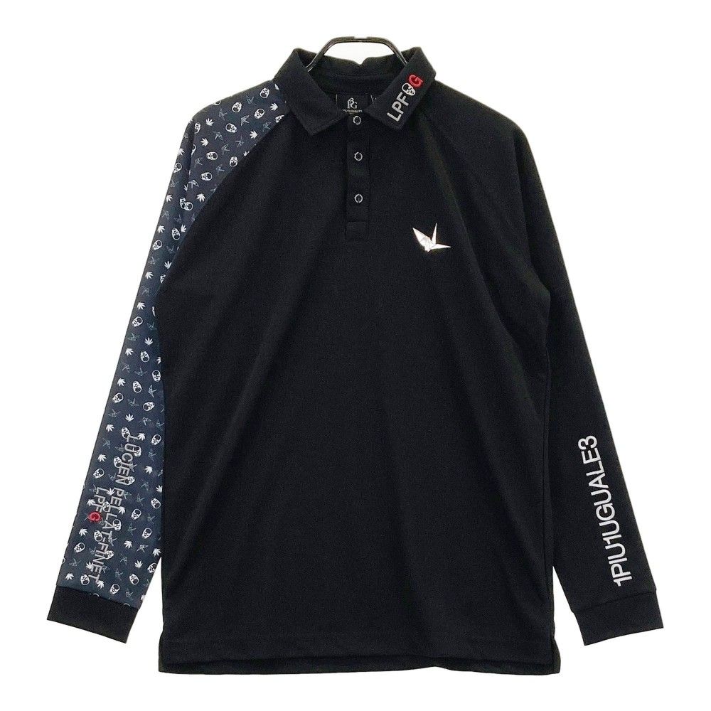サイズ：5 1PIU1UGUALE3 GOLF GRT161 長袖ポロシャツ ブラック系