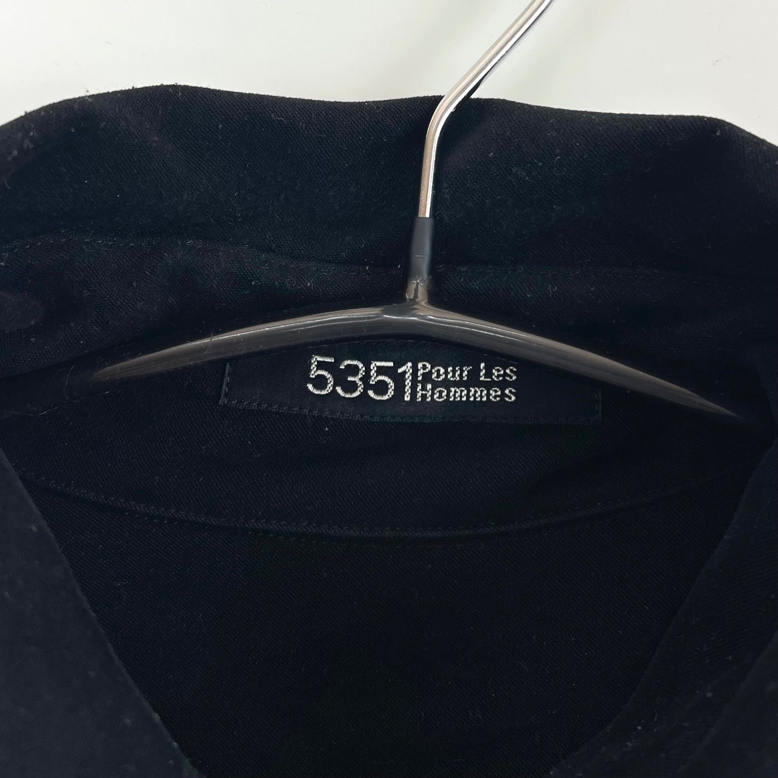 00's 5351 pour homme ロンT y2k グランジ アーカイブ 5351 Pour Les Hommes 00s L/S cpo shirt archive y2k grunge